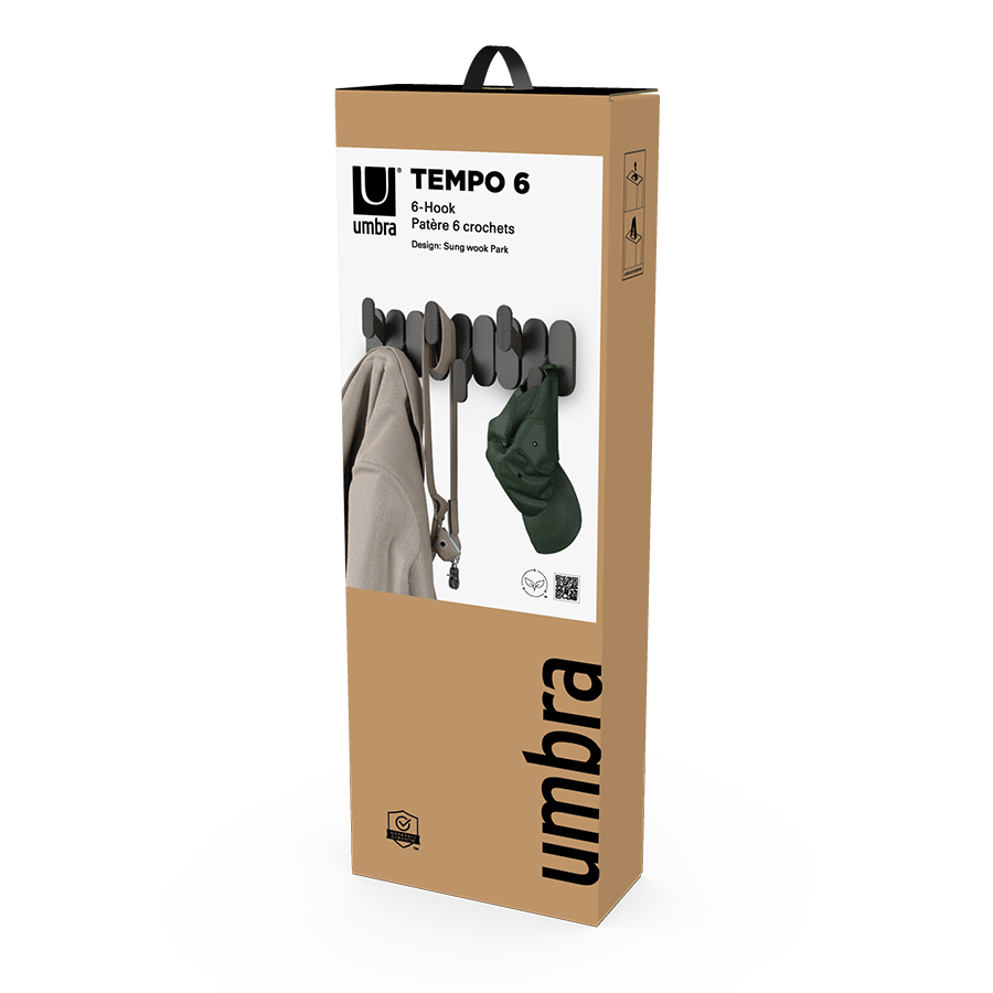 Вешалка настенная крючков черная VAMVIDNEE VV1042919 10 Вешалка настенная крючков черная VAMVIDNEE VV1042919 — изображение 10