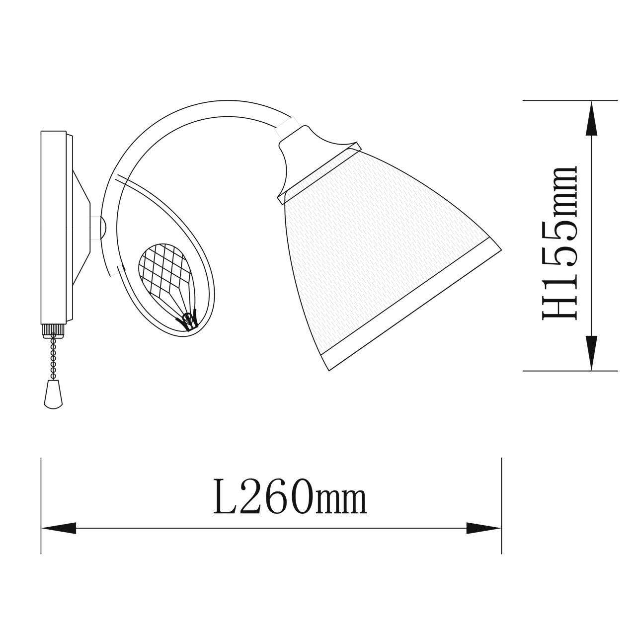 Бра VAMVIDNEE VV477587 3 Бра VAMVIDNEE VV477587 — изображение 3