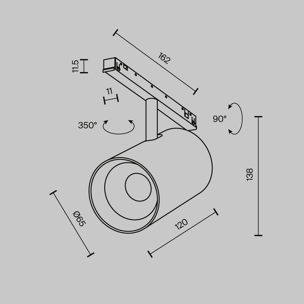 Трековый светильник -- VAMVIDNEE VV1045900 12 Трековый светильник -- VAMVIDNEE VV1045900 — изображение 12