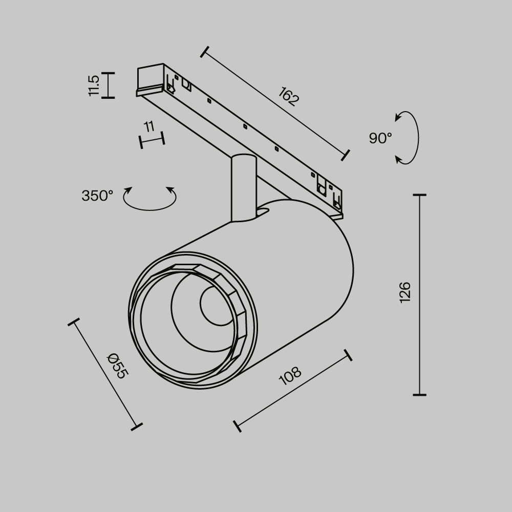 Трековый светильник -- VAMVIDNEE VV1045958 10 Трековый светильник -- VAMVIDNEE VV1045958 — изображение 10