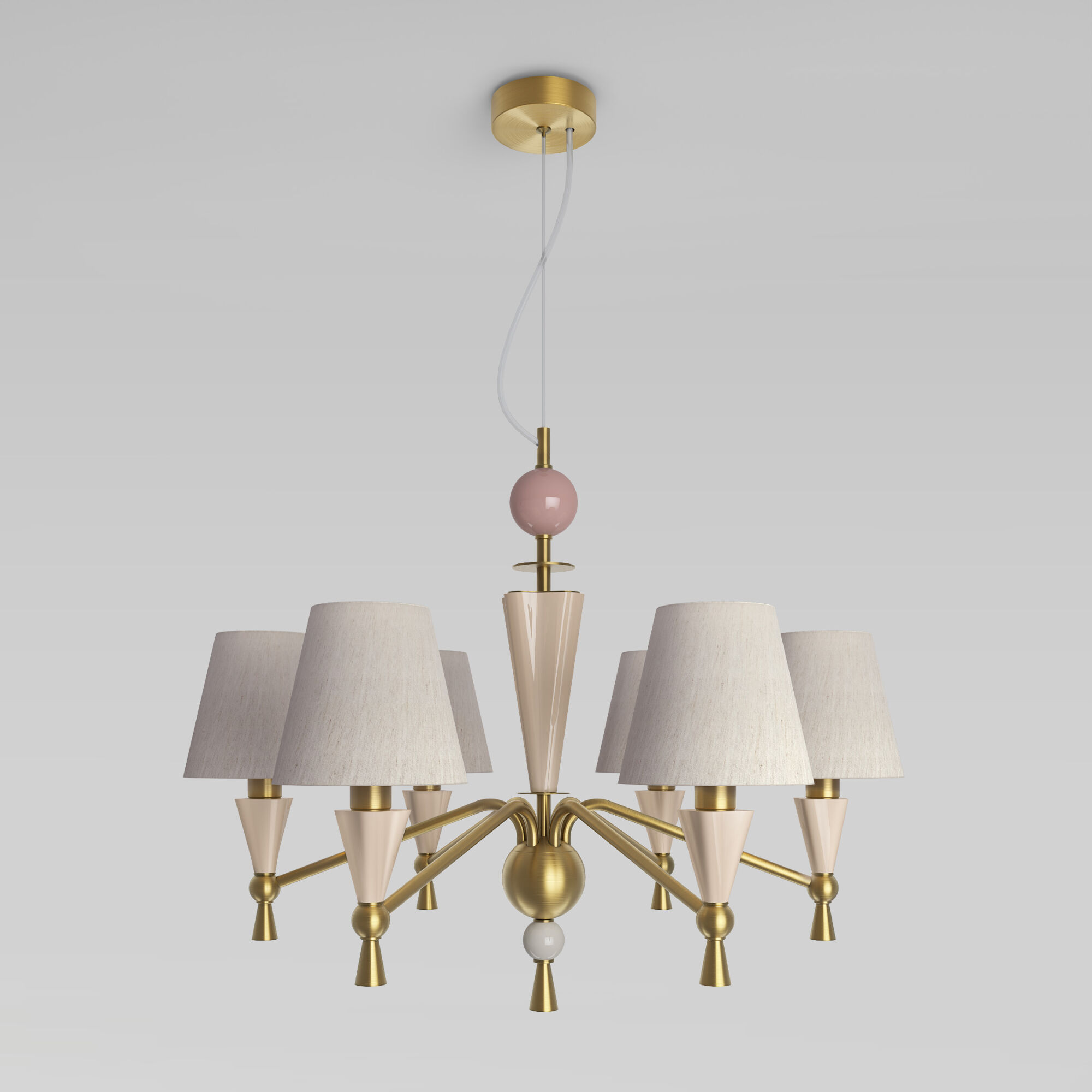 Умная люстра с декором из керамики VAMVIDNEE VV1043478 3 Умная люстра с декором из керамики VAMVIDNEE VV1043478 — изображение 3