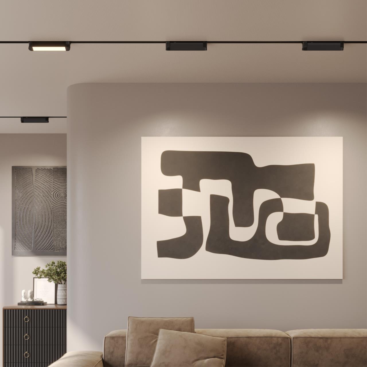 Светильник однофазный двухжильный трековый светодиодный с переключателем цветовой температуры VAMVIDNEE VV1046695 4 Светильник однофазный двухжильный трековый светодиодный с переключателем цветовой температуры VAMVIDNEE VV1046695 — изображение 4