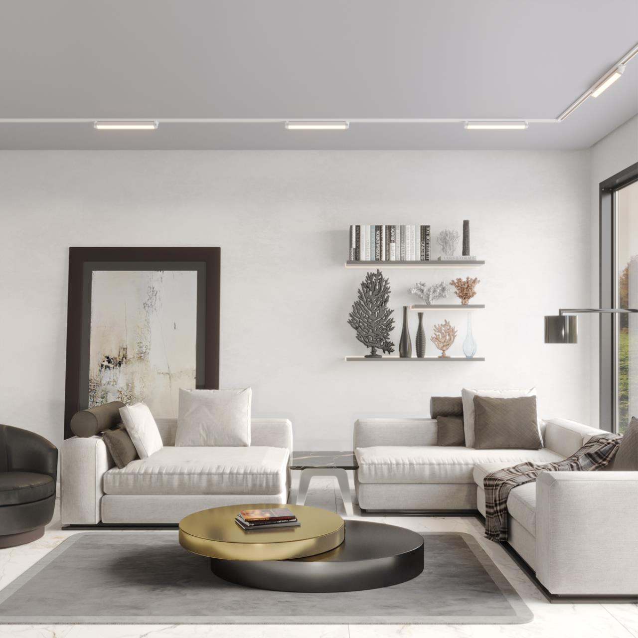 Светильник однофазный двухжильный трековый светодиодный с переключателем цветовой температуры VAMVIDNEE VV1047334 4 Светильник однофазный двухжильный трековый светодиодный с переключателем цветовой температуры VAMVIDNEE VV1047334 — изображение 4